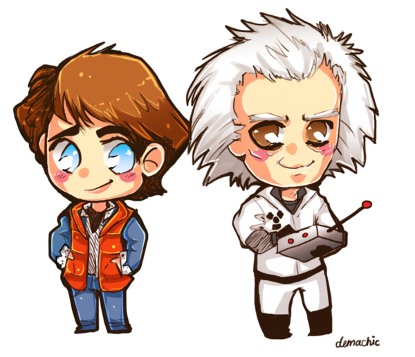 bttf__doc_and_marty_by_demachic-d4ke9ut